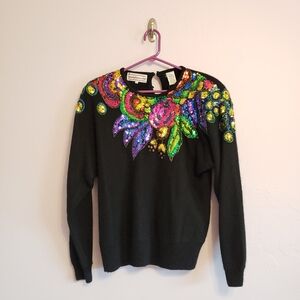 Sequence Floral Sweater